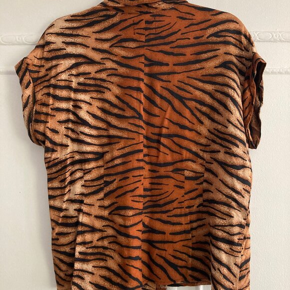 Hell Bunny button-up shirt tiger size XL - Picture 4 of 8